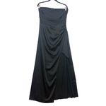 Petal and Pup  NWT $109 Black Kara Strapless Maxi Dress L 12 14 Photo 3