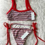 frankie's bikinis Frankie’s Bikinis red, white and blue set Photo 0