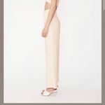 Bardot HAMPTON TUCK FRONT PANT IN SOFT YELLOW SZ S. Photo 2