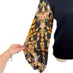 Anthropologie Blank London Bl-nk Bl^nk Printed-Sleeve Sweater Top Photo 5