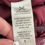 Everly Anthropologie Burgundy Plaid Floral Boho Midi Dress Size S Small Photo 11