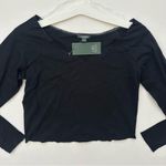 Wild Fable  Women's Long Sleeve V-Neck T-Shirt Size L Photo 3