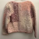 Lucky Brand  Patchwork Sherpa Jacket Button Front Quilted Trim – L - MSRP $169 Photo 1