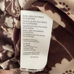 Free People NWTs Lucky Mesh Sheer Floral Chocolate Brown Women's Top size XS Photo 6