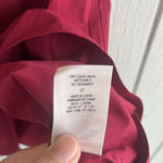 Alice + Olivia Jada Caped Dress in Bright Bordeaux Burgundy Size S Photo 10