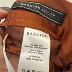 Babaton Aritzia  Atelier Satin Trousers – Rust Brown – Size 0 – NWOT MSRP $148 Photo 3