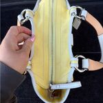 Coach Vintage  Yellow and White Shoulder Bag Photo 5
