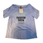 Victoria's Secret Fashion Show NWT 2015 NYC Rhinestone Graphic T Shirt Top M Photo 0