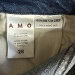 Amo • high rise stix crop jeans Blue Size 28 Photo 11