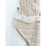 River Island  Peplum Swimsuit in White ASOS 10 Bridal Lace Photo 8