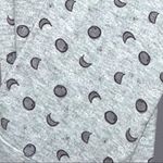 JM Moments pj thermal style pj set with various moon designs Gray Size M Photo 4