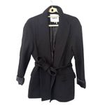 Ba&sh ‎ Lady Belted Blazer Style Jacket Black X-Small Photo 1