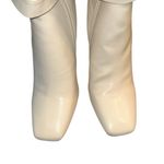 Lulus  Square Mouth Ivory Boots(Size 7) Photo 3