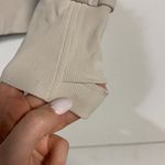 Athleta  MISSION HOODIE SWEATSHIRT SMALL CREAM BEIGE Photo 3