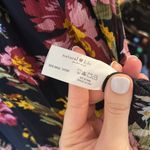 Natural Life Rowan Black Floral Side Slit Midi Maxi Dress Sz S Photo 3