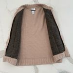Vintage Randolph Duke Angora Hair/Faux Fur Cashmere Blend Knit Vest Womens Small Brown Photo 4