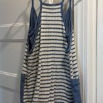 Romper Dress Blue Size M Photo 1