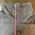 Gap  Womens Girlfriend Khaki Cropped Pants‎ Size 6 Black Casual Basic School READ Photo 11