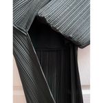 Club Monaco  Evergreen Pleated Lined Elastic Waistband Pull On Maxi Skirt Medium Photo 2