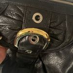 B. Makowsky Leather Shoulder Bag Black Photo 1