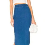 Frank & Eileen  Unforgettable Skirt in Medium dark nwot 2 denim $225 fall casual Photo 0