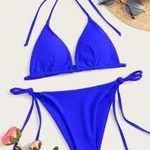 Blue Bikini Set Size M Photo 0