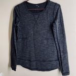 Lululemon Exhalation Pullover Heathered Grey / Black size 4 Photo 12