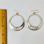 Sterling Silver  vintage hoops, 13.6g Photo 11