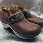 Ariat  Womens Sheila Brown Suede Leather  Studded Clogs Shoes Size 8 Photo 0