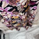 City Chic Women’s Large Floral Patterned Short Sleeve Jumpsuit New Photo 2