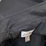 Joseph Ribkoff Style 12714 Black Belted Dress Coat with Big Flower Accent Size 2 Photo 12