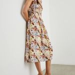 Rails  smocked Izzy midi dress painted floral Photo 4