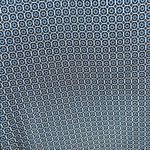 Adrienne Vittadini  Blue Geometric Pattern Crop Ankle Career Pants Size 8 (32x26) Photo 6