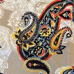 Melissa Paige Bohemian Paisley Mid Rise Stretch Pull On Pants Leggings Photo 5