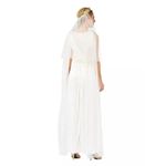 Halloween Roman Beauty Adult Womens Costume Dress Gold Headpiece size S 4 Photo 1