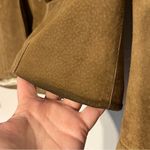 Eddie Bauer Seattle Suede Washable Leather Jacket TAN-BUFF MEDIUM Women’s Photo 9