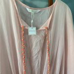 Shiraleah Blush Kaftan with Pom Photo 3