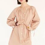 J.Crew NWT Tie-sleeve button-front dress. Photo 0