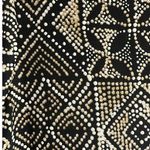 Ruby Rd . Fav. Ladies Ruffled Sleeve Black Dotted Abstract Pattern Dress SZ Small Photo 4