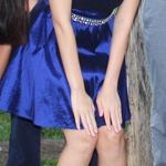 Honey and Rosie Royal Blue Homecoming Dress Photo 1