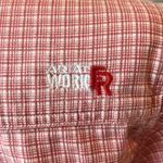 Ariat FR Basin Work Shirt Fire Resistant Long Sleeve Plaid Button Down Large Photo 8