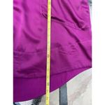 Free People Satin Tunic Top V-neck Bright Wine Womens Small NEW Rayon & Viscose Photo 5