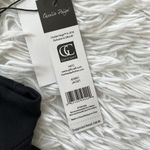 Charlie Paige  Black long sleeve zip up Women’s Jacket size S/M Photo 4