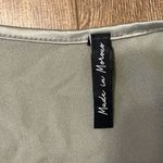 ASOS  AsYou Strappy Backless Satin Mini Dress in Light Olive Photo 6