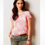 Anthropologie  Meadow Rue Lace Sheer Floral Top Photo 2