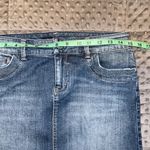 White House | Black Market  size 2 womens mini denim skirt button zip closure NWT Photo 2