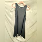 Club Monaco  ribbed midi dress textured knit shark bite hem size medium/large NWT Photo 9