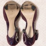 Nine West  Pumps Lisor Suede Stilettos Heels Closed Back Sandals Purple Size 9.0M Photo 7