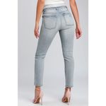 Pistola  Nico Light Blue Distressed High Rise Mom Jeans Photo 3