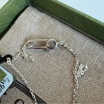 Gucci New Silver Trademark Heart Bracelet in Silver Photo 4